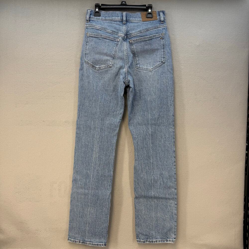 Madewell Jeans Women's 25 (2) Light Blue '90s Straight Preppy Casual EUC - Picture 2 of 15